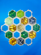 Rejillas Hexagonales para Losetas de Catan