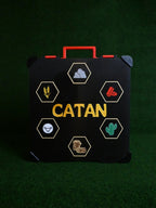 Caja de almacenamiento para Catan con espacio para accesorios y expansión de 5-6 jugadores