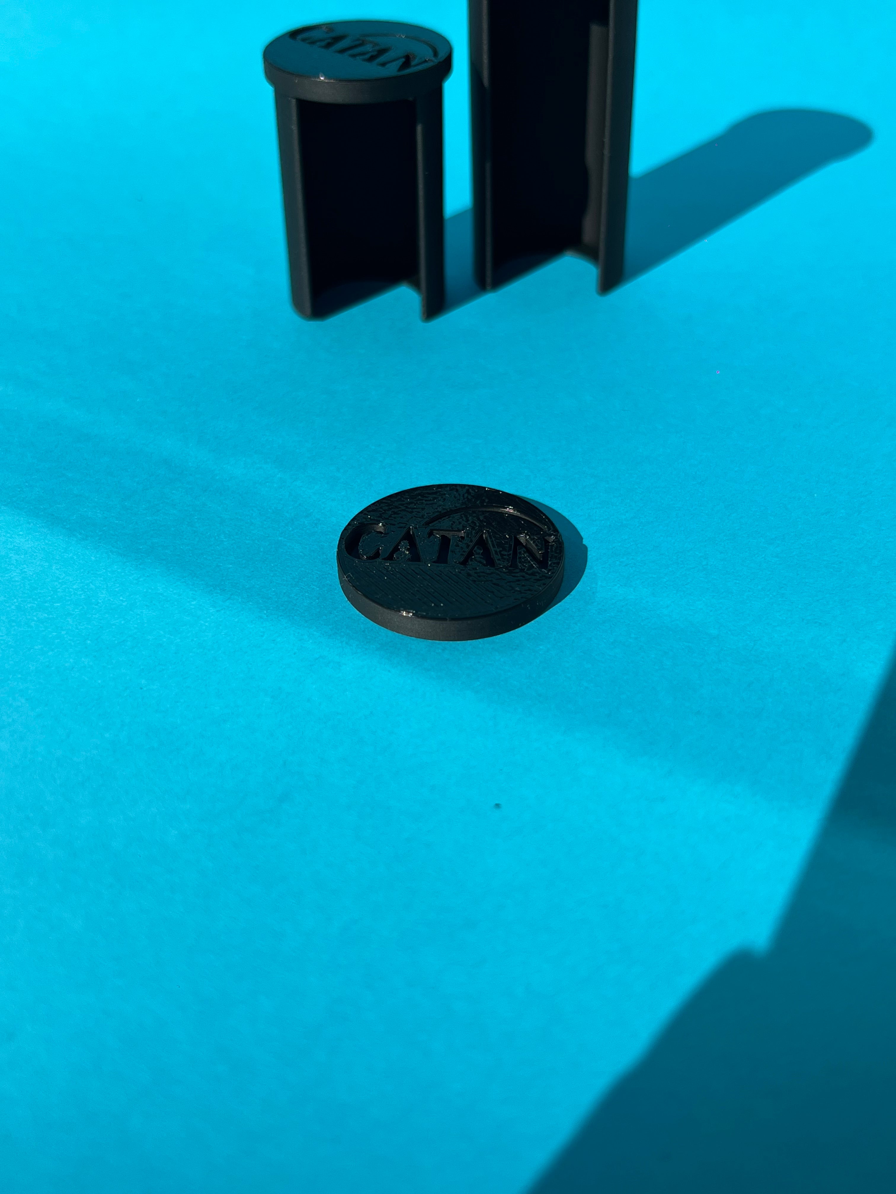 Cilindros fichas numéricas Catan