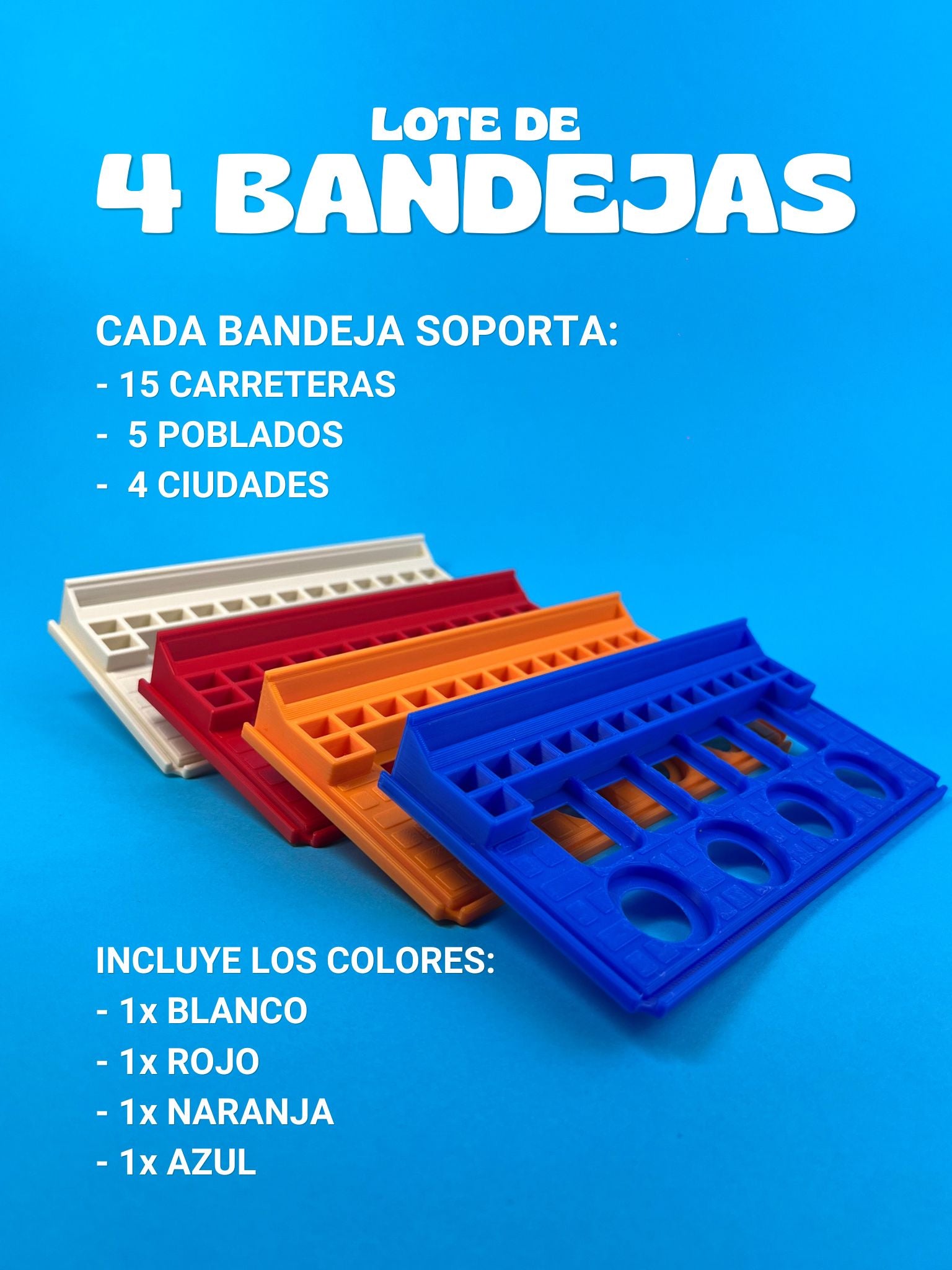 Bandejas de Jugador para Catan