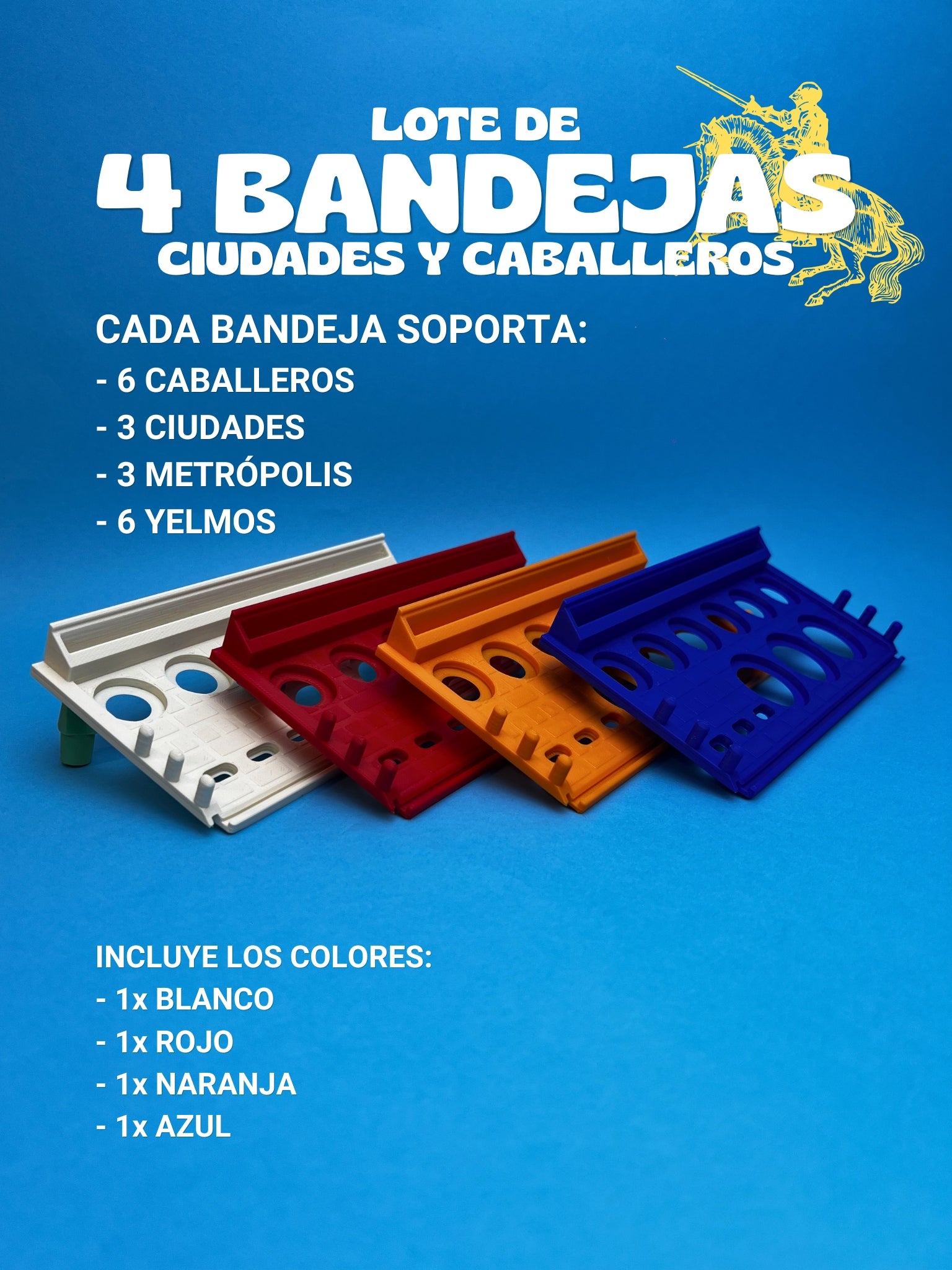 Bandejas de Jugador para Catan