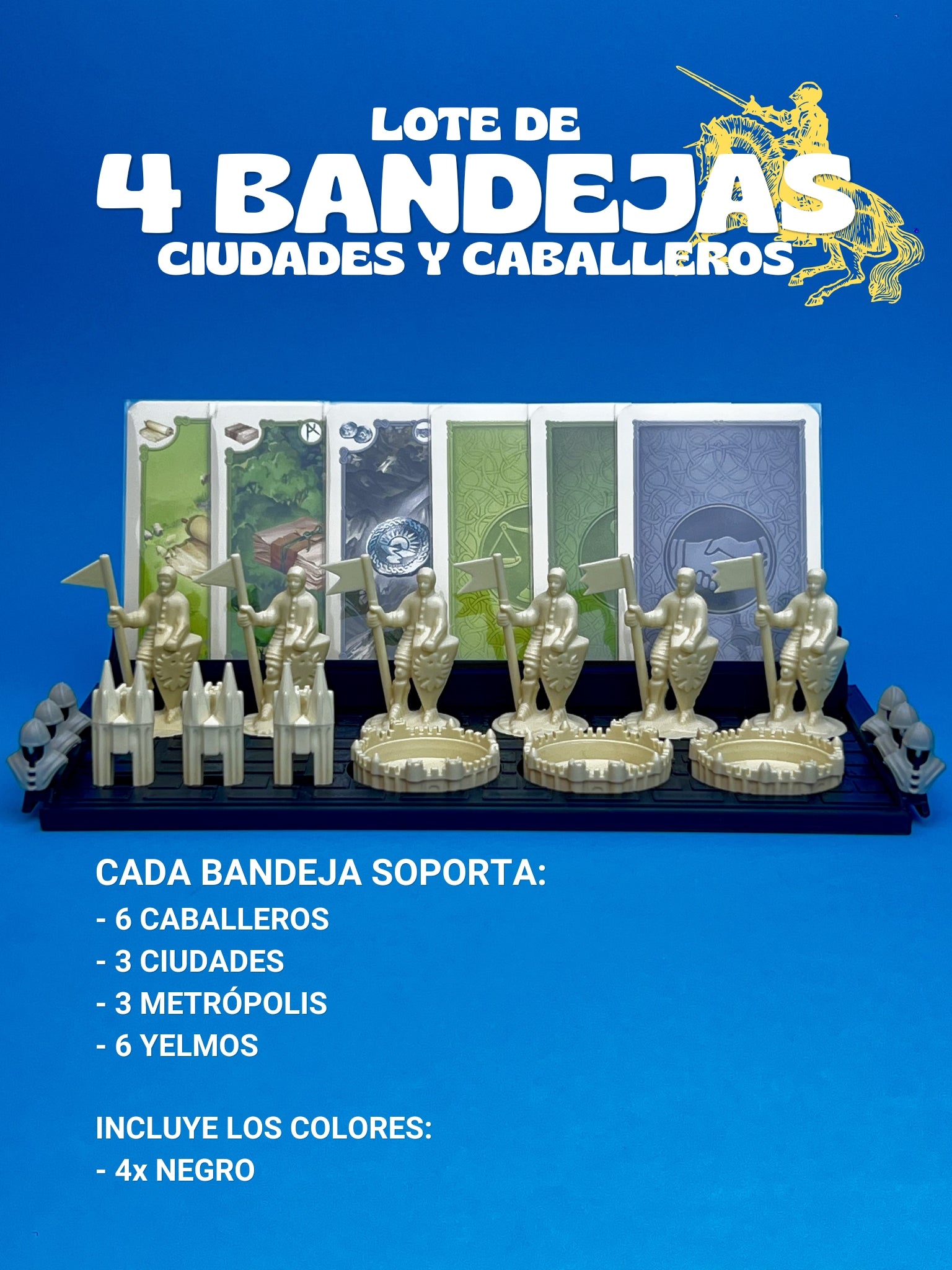 Bandejas de Jugador para Catan