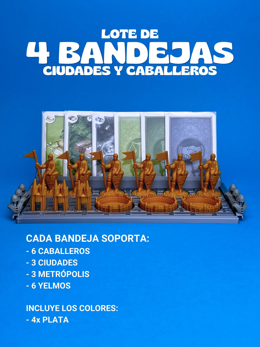 Bandejas de Jugador para Catan