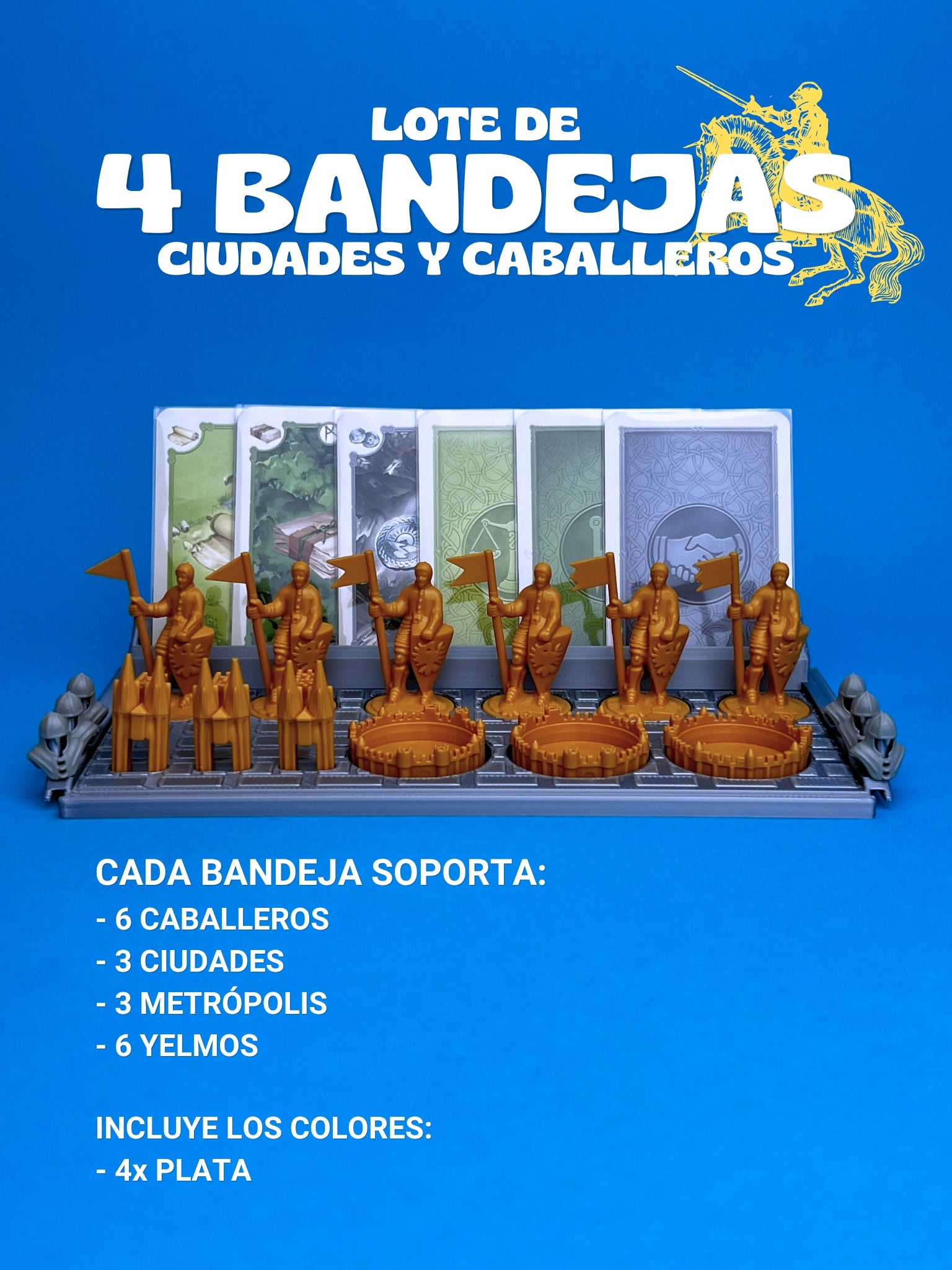 Bandejas de Jugador para Catan