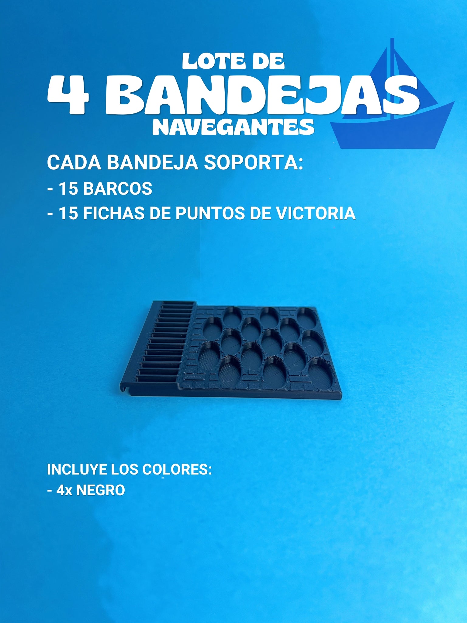 Bandejas de Jugador para Catan