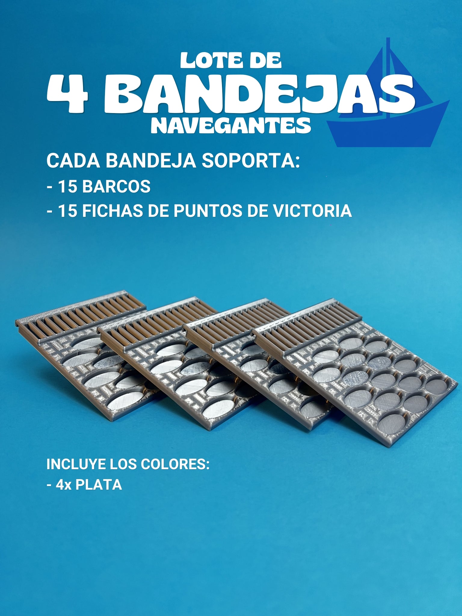 Bandejas de Jugador para Catan