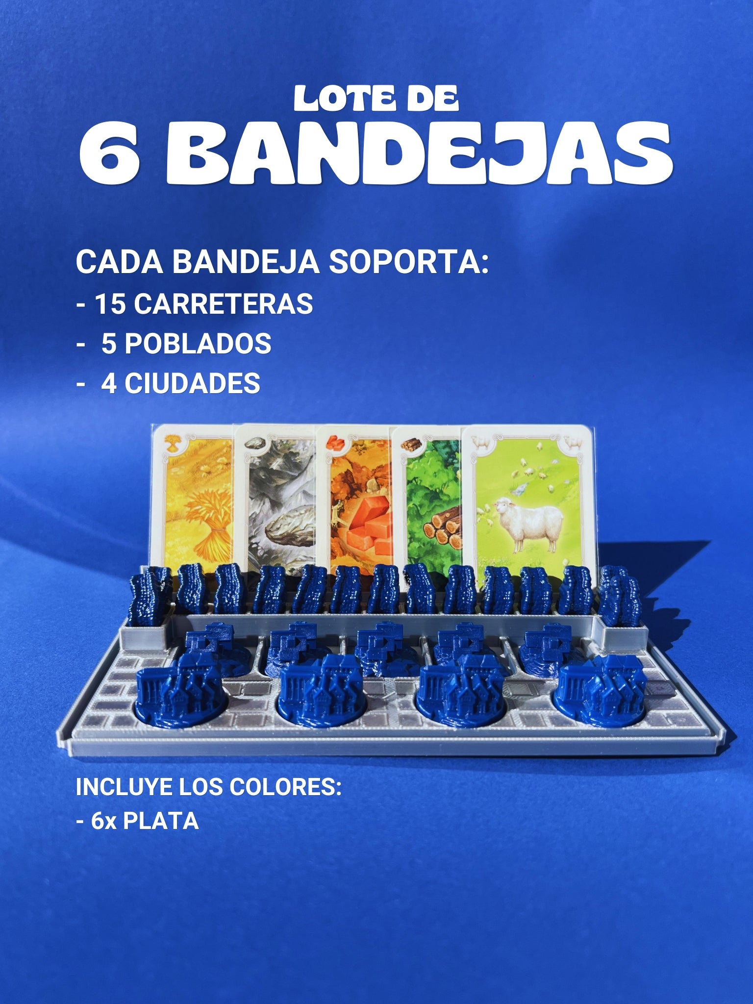 Bandejas de Jugador para Catan