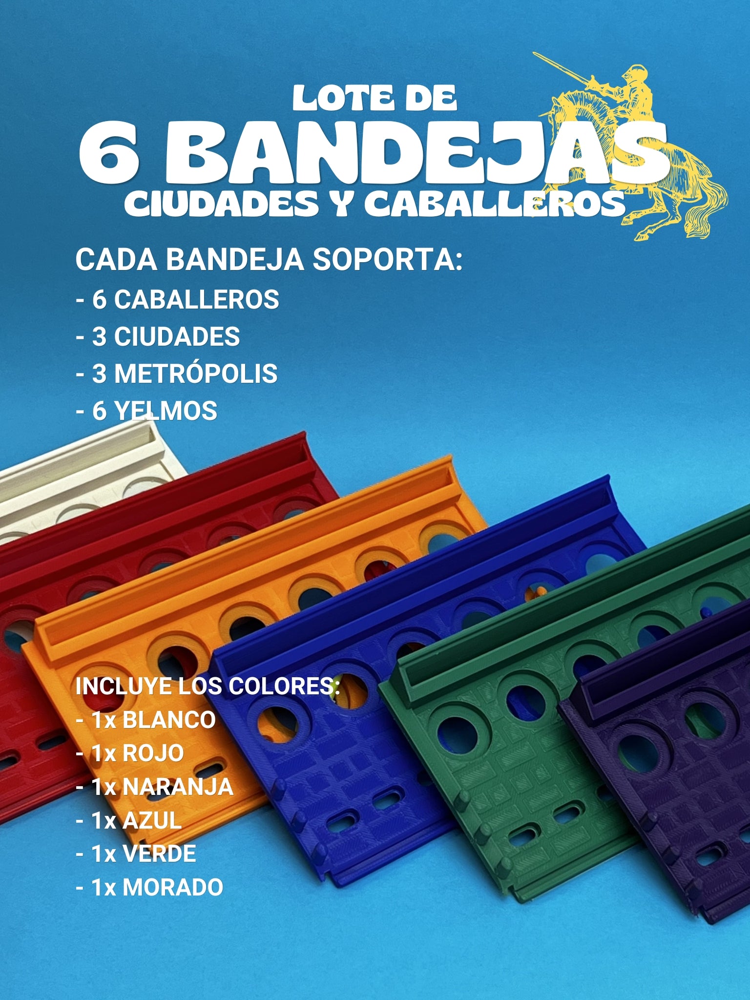 Bandejas de Jugador para Catan