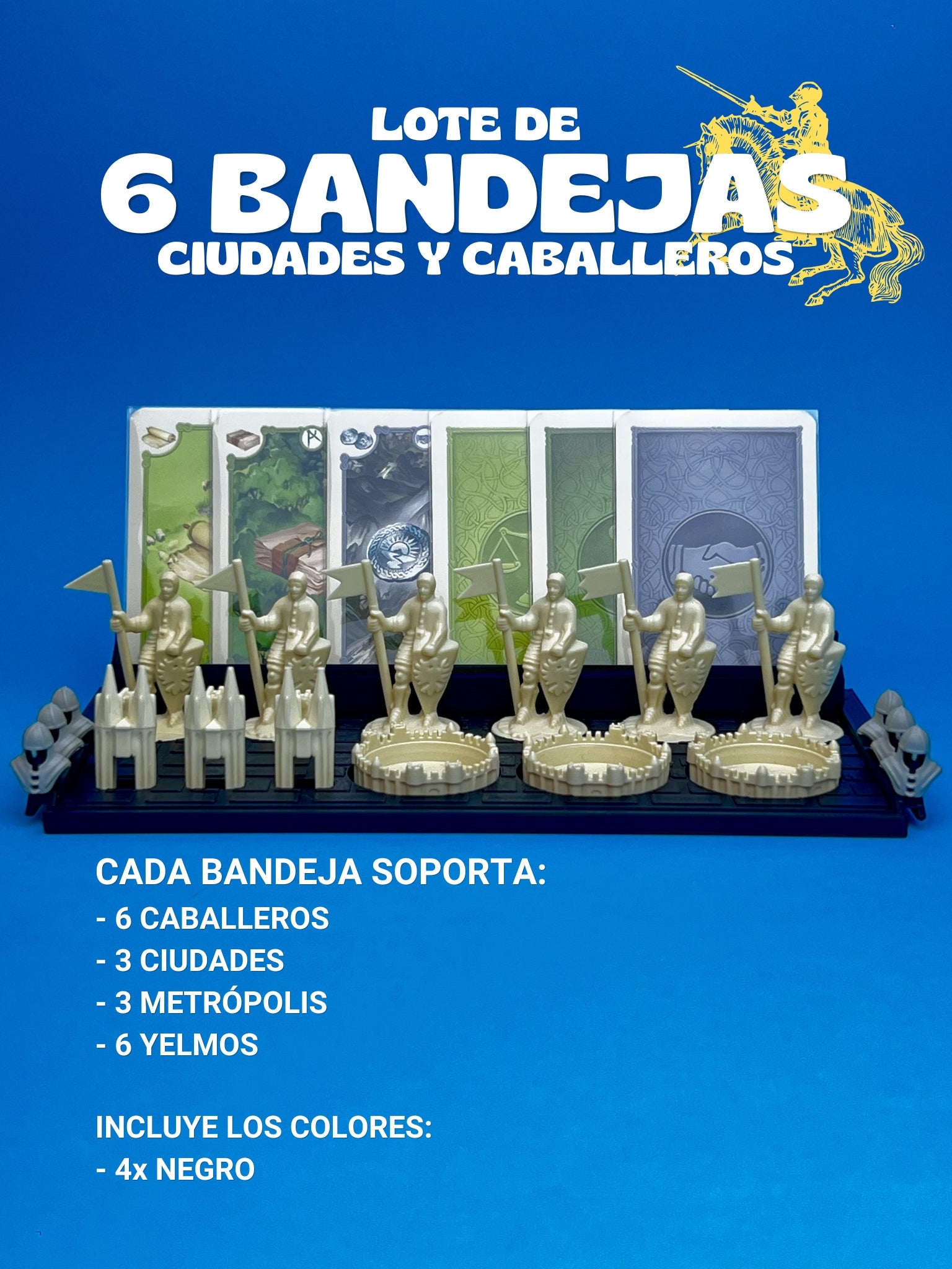 Bandejas de Jugador para Catan
