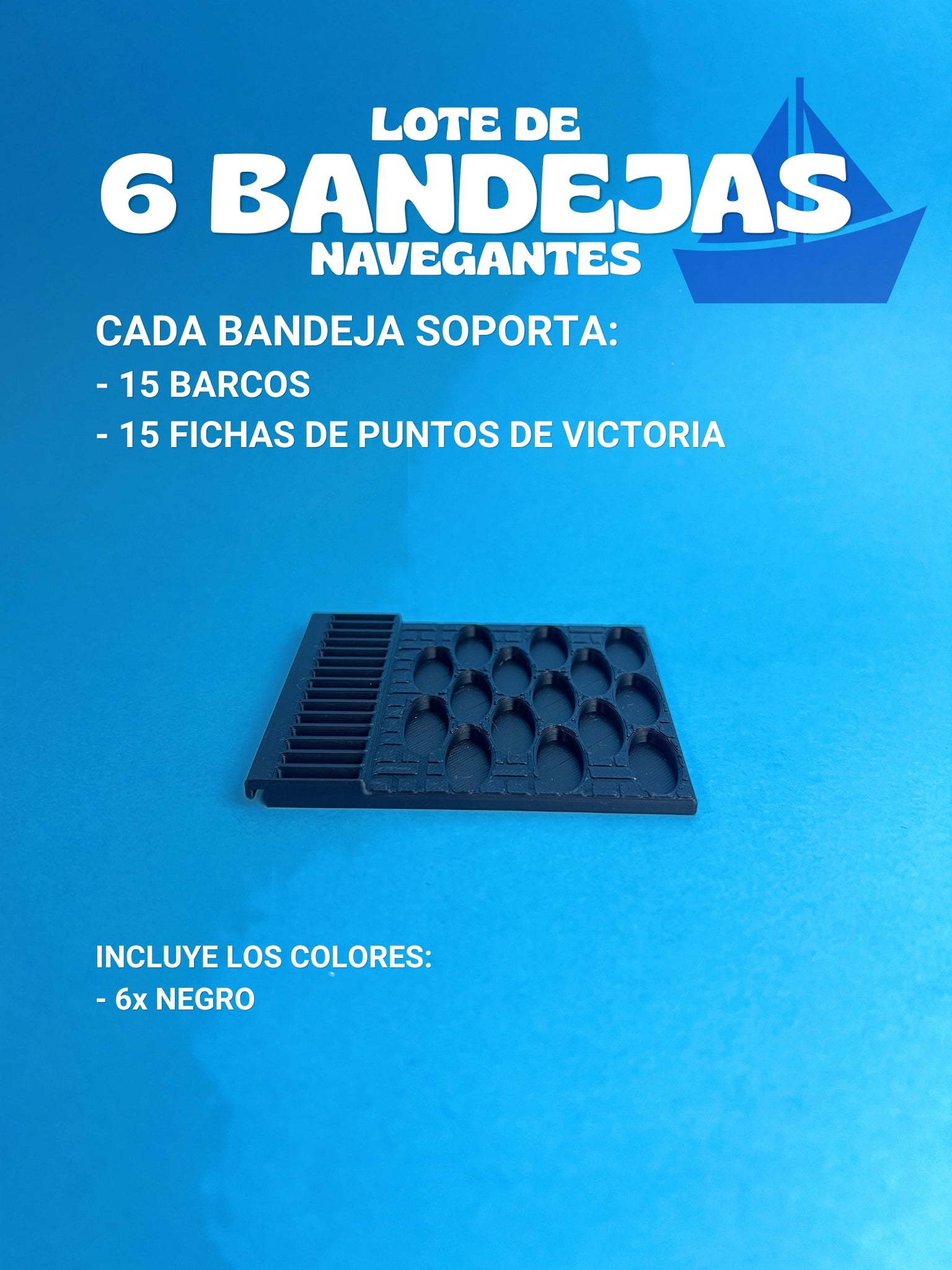 Bandejas de Jugador para Catan