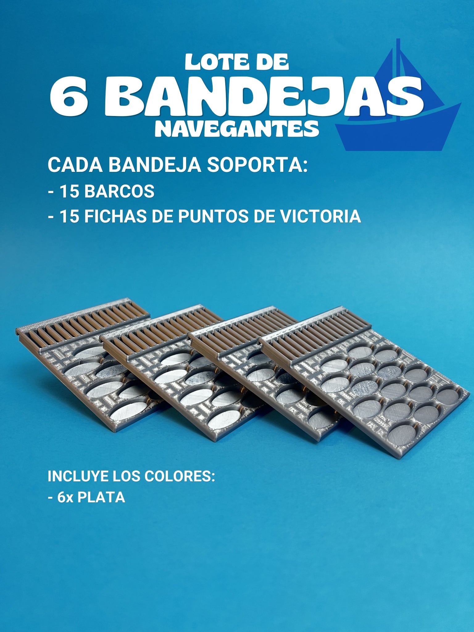 Bandejas de Jugador para Catan