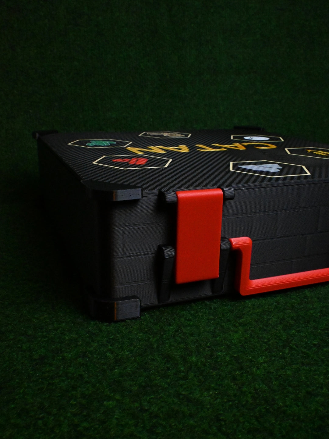 Caja de almacenamiento para Catan con espacio para accesorios y expansión de 5-6 jugadores