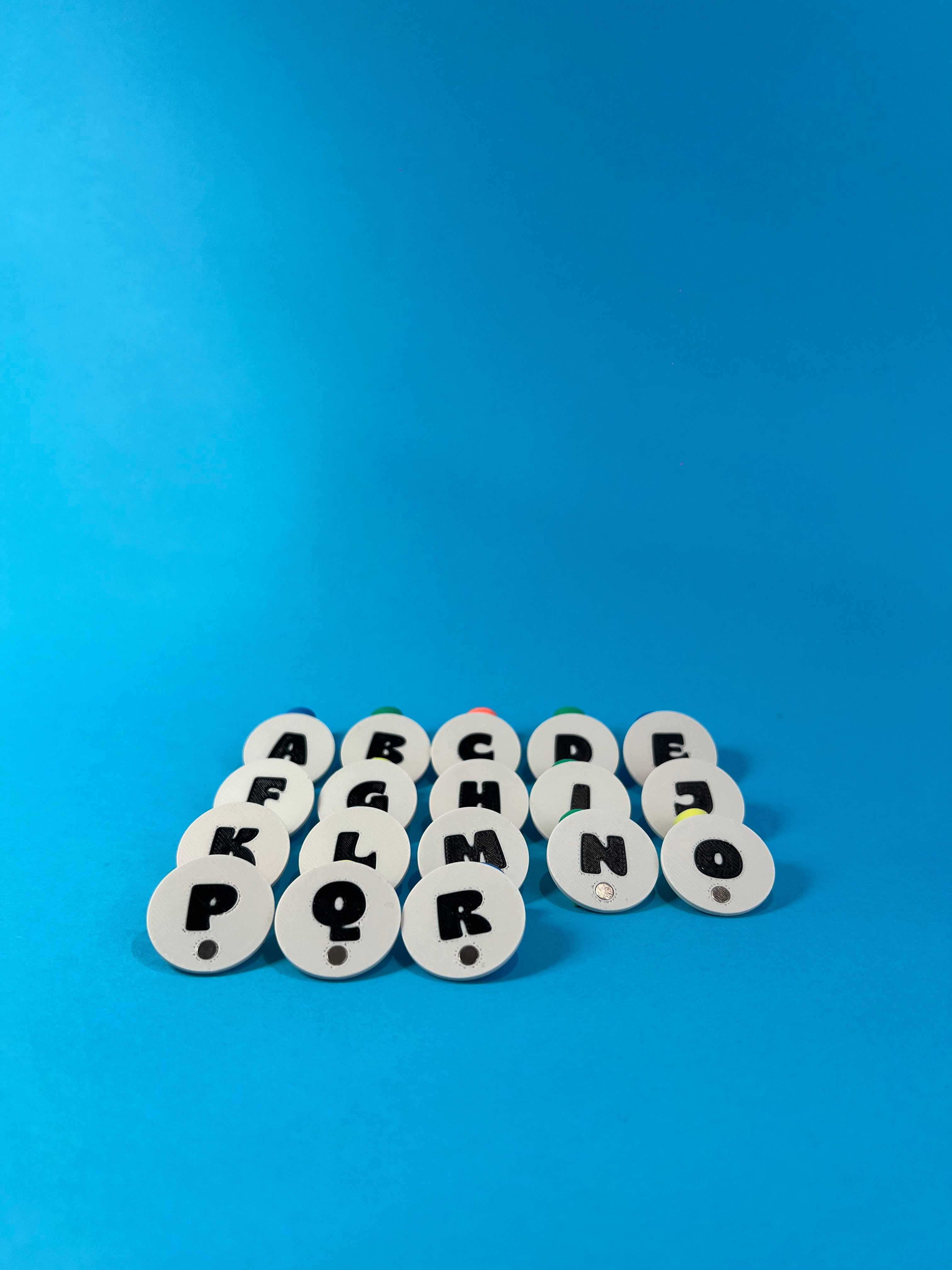 Fichas de numeración magnéticas para Catan