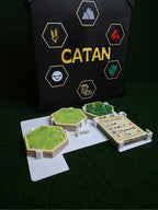 Caja de almacenamiento para Catan con espacio para accesorios y expansión de 5-6 jugadores