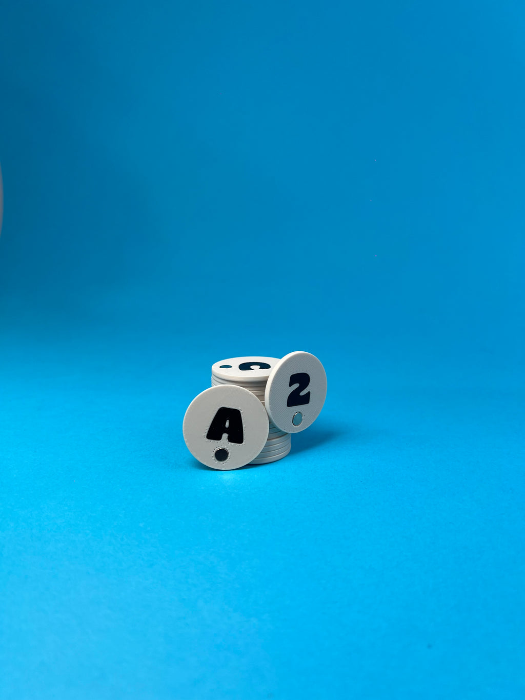 Fichas de numeración magnéticas para Catan