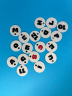 Fichas de numeración magnéticas para Catan