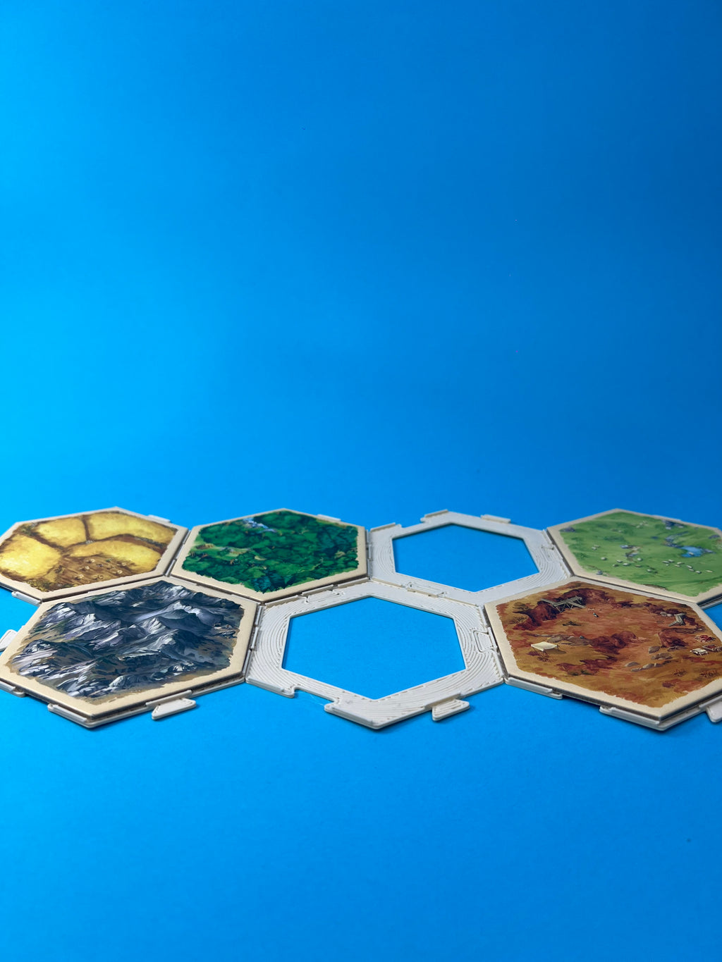 Rejillas Hexagonales para Losetas de Catan