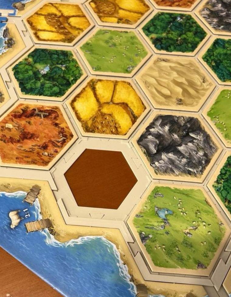 Rejillas Hexagonales para Losetas de Catan